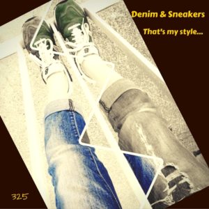 denim and sneakers by Mitsuko at studioshey325.com