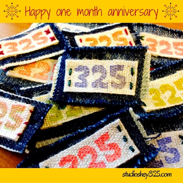 happy one month anniversary by Mitsuko at studioshey325.com